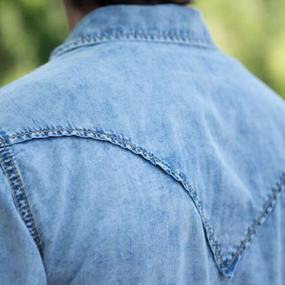 Ryan Michael Men's heavy Shirt N1022e - Picture 2 of 6